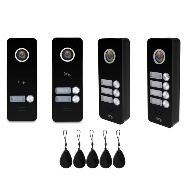 High Quality Push Button Switches Ding Dong Door Bell cctv Doorbell Camera Video Door Phone For Villas
