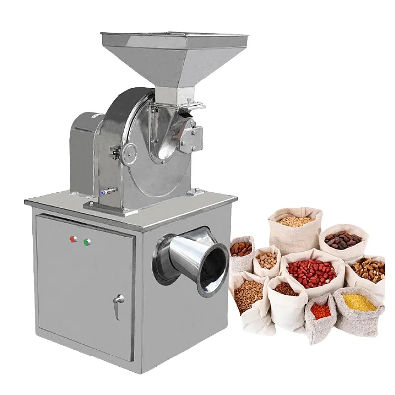 Industrial Herb Commercial Sugar Salt Crusher Chilli Powder Spice Machine Grinder Grind Equipment