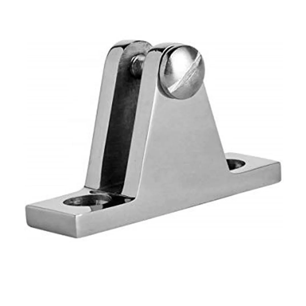 Xiamen Sunshine Marine Manufacturer Stainless Steel 316 Boat Bimini Top Fitting Deck Hinge Marine Kayak Canoe Boat Cover Bimini