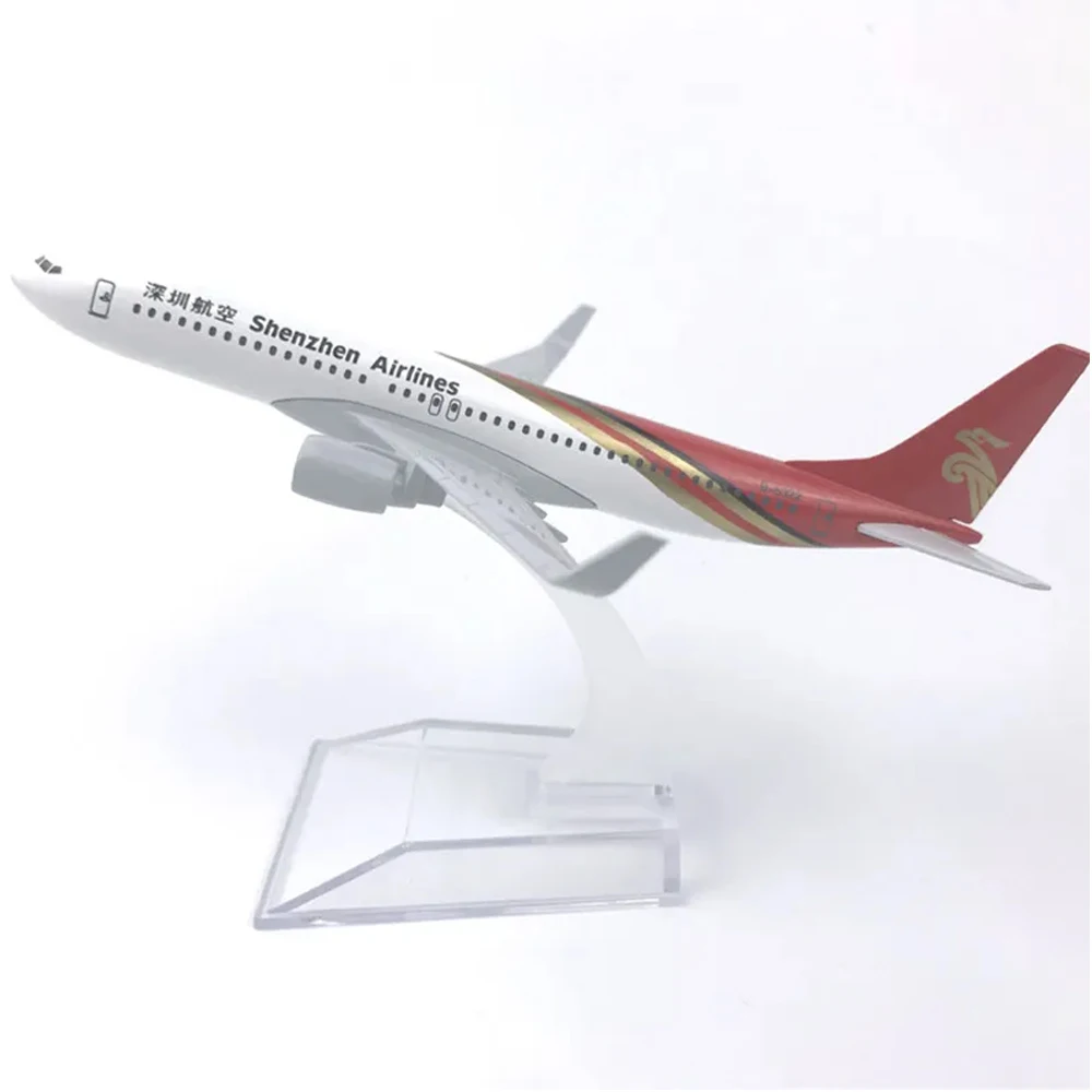 China Shenzhen B737 Aircraft Models Airliner and Fighter Resin Crafts High-Detail Aircraft Models Toy