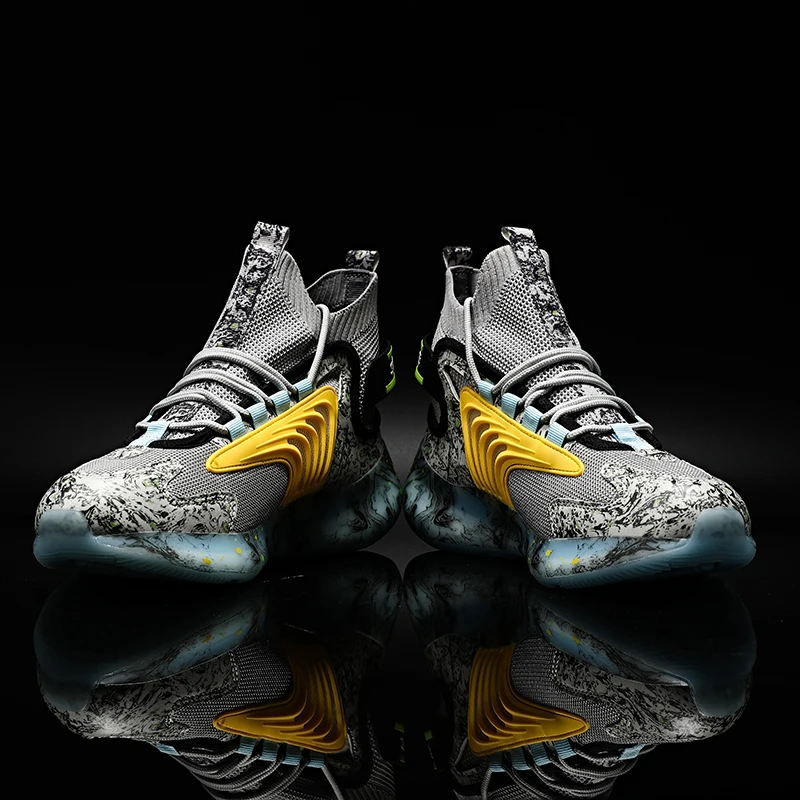 2022 New Fashion Sneaker Custom Breathable Mesh Running Shoes Sports Shoes For Men