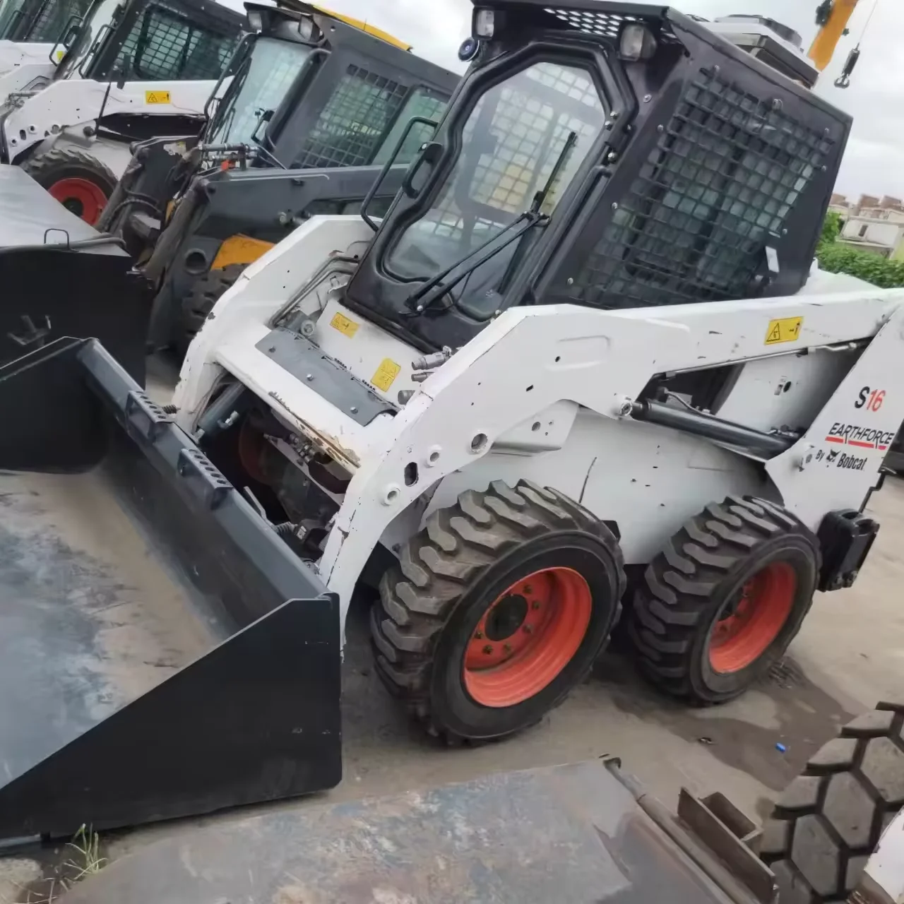 Brand new 8t Mini Skid Steer Loader 5 Ton Rated Load Used Earthmoving Machinery EPA Certified Engine for sale