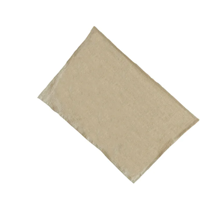Wholesale Solid Cotton Linen Hemp Tea Towels Large Size Cloth Napkins For Kitchen