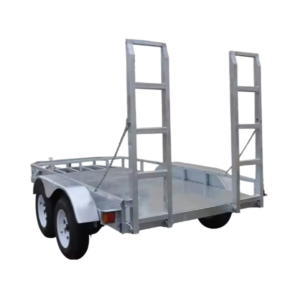 Mini Excavator Digger Machine Trailer for Car Transport and Storage