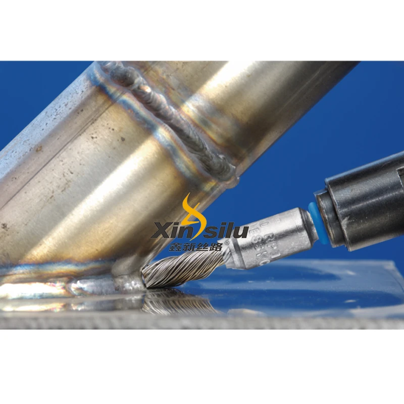 Shank Mounted End Brushes Knotted Wire Brush Drills Set for Cleaning Rust, Drills, Paint Removal