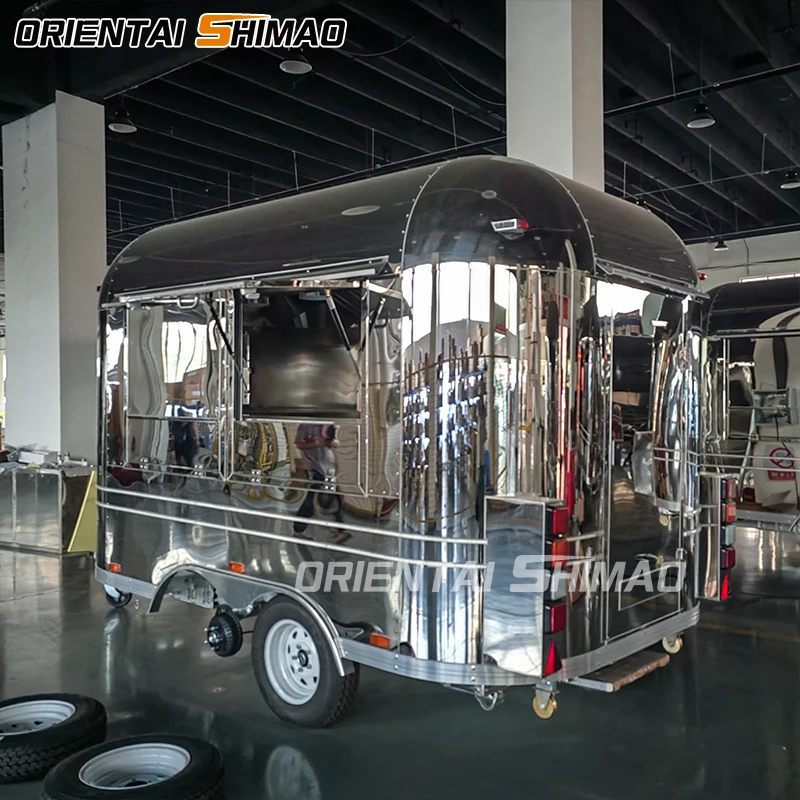 ODM OEM fully equipped mobile foodtruck with full kitchen street fully equipped mobile food truck