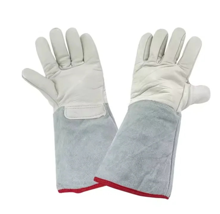 2024 High Quality Cryo Protect Hands Dry Ice Hand Warm Liquid Nitrogen Protective Gloves