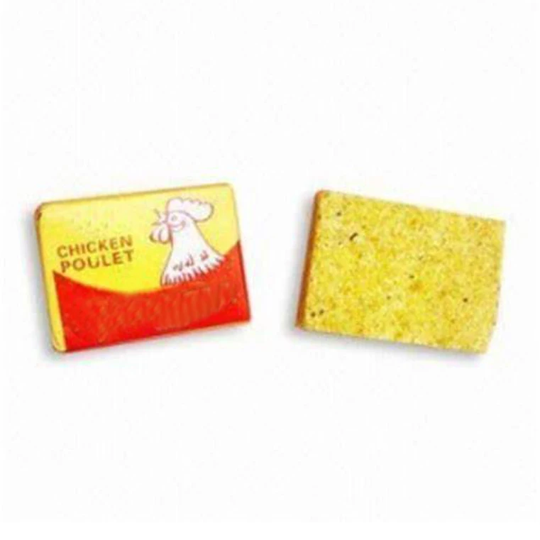 Halal Chicken Bouillon Cubes Stock with mix seasoning