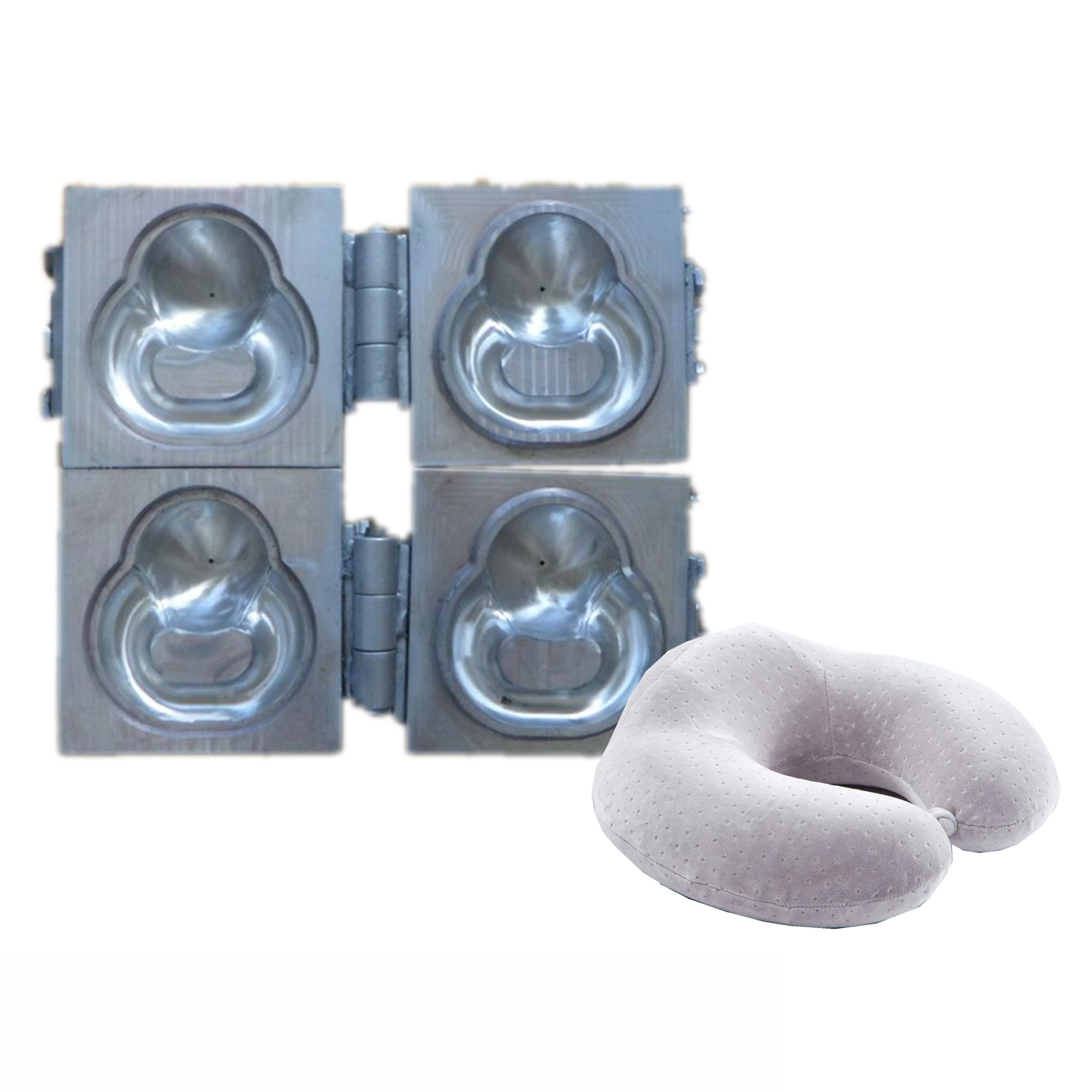 Custom Logo  skiing shredded memory foam pillow moulds cooling gel memory foam pillow cervical memory foam pillow mold