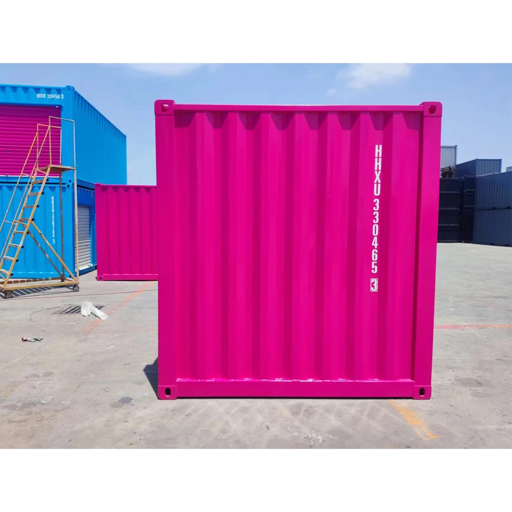 20 FT prefabricated hot sale new design modular Chinese factory customized popular with lock lever door shipping container house