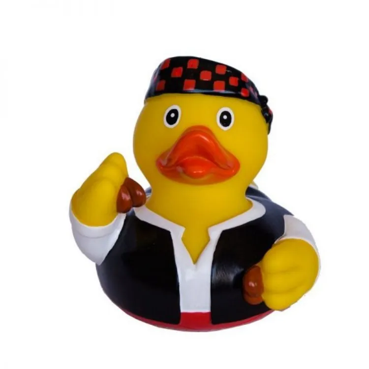 Custom Cute PVC Ethnic Floating Rubber Duck Plastic Mini Action Figure Vinyl Anime Figure Toy Craft Toy