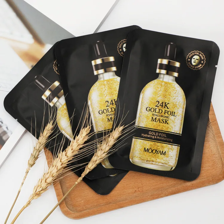 24K Mask Moisturizing Hydration Gold Hyaluronic Acid Bio Collagen Mask