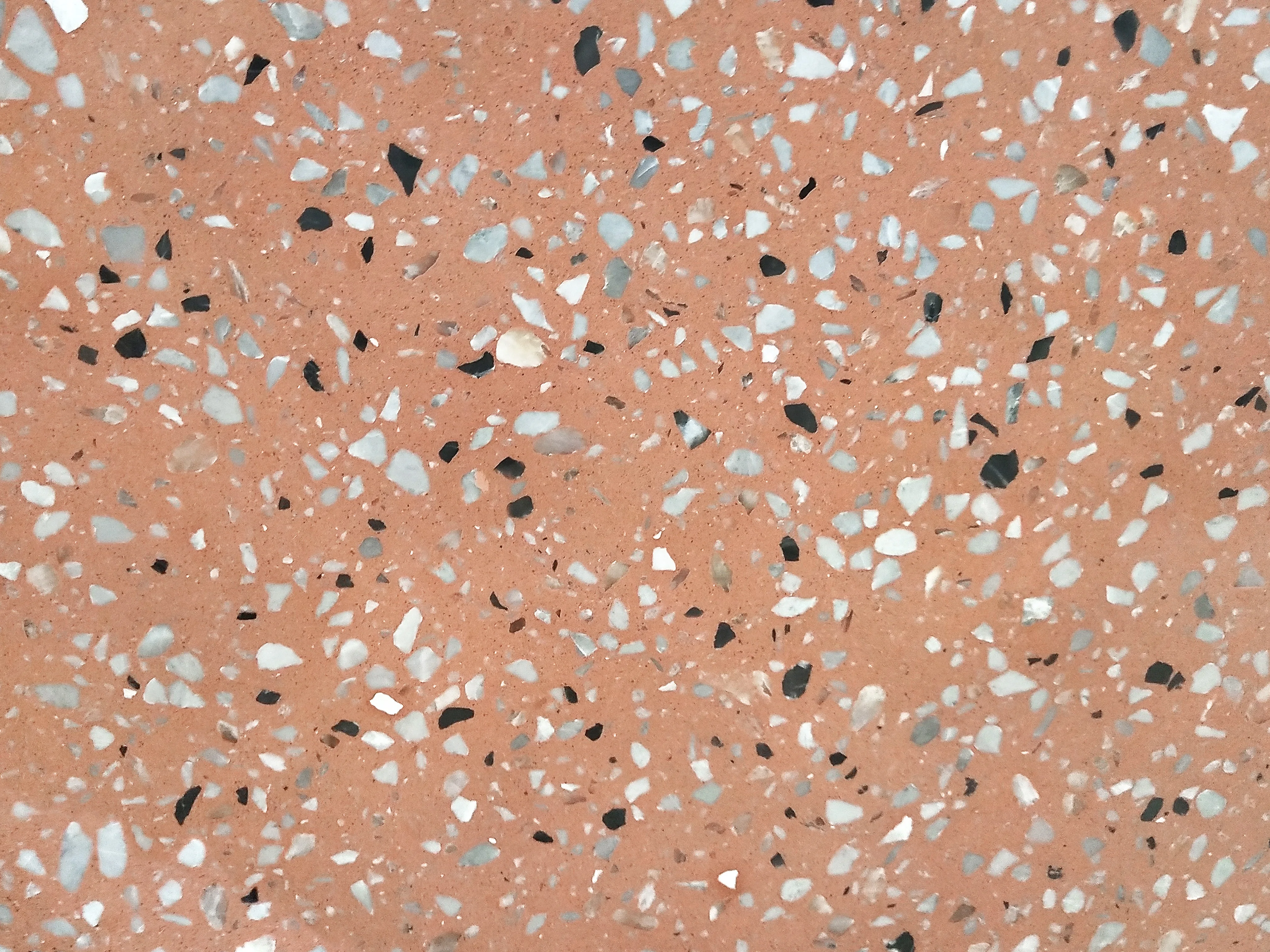 High Quality Pink Color Polished Terrazzo Tile Floor Terrazzo Flooring