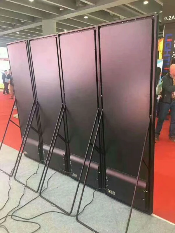  Новый стиль P2.5 СВЕТОДИОДНЫЙ матричный видео настенный зеркальный дисплей светодиодный рекламный