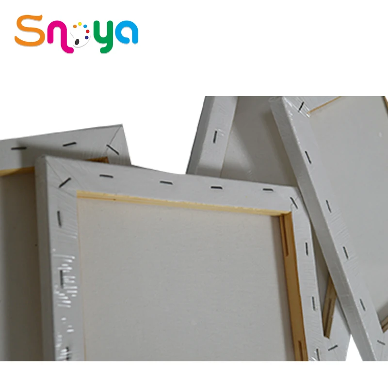 Value pack of 5pcs 11x14 blank pre stretched canvas for painting