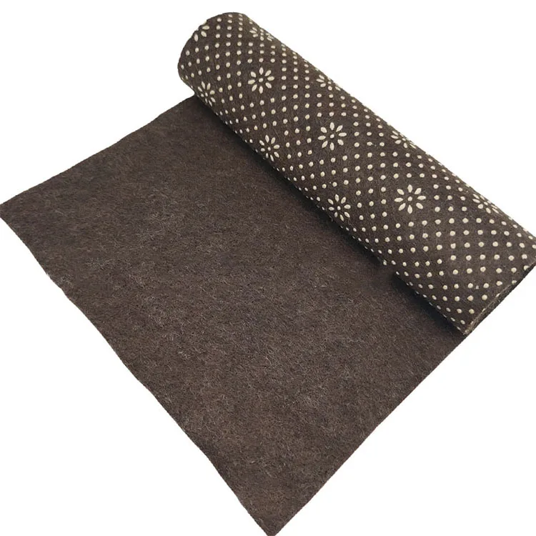New Material Rug Non Woven Grey Backing Fabric Secondary Tufting Carpet
