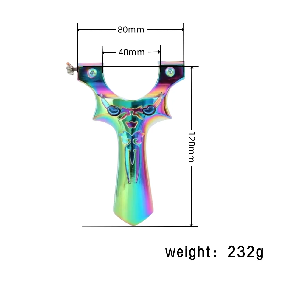 Laser demon little monster Slingshot high precision outdoor sports power new demon aluminum alloy