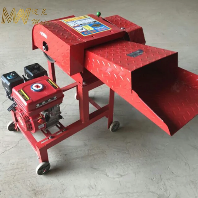 Paddy Straw Cutting feeding machine Maize Silage Chopper Machine Chaff Cutter