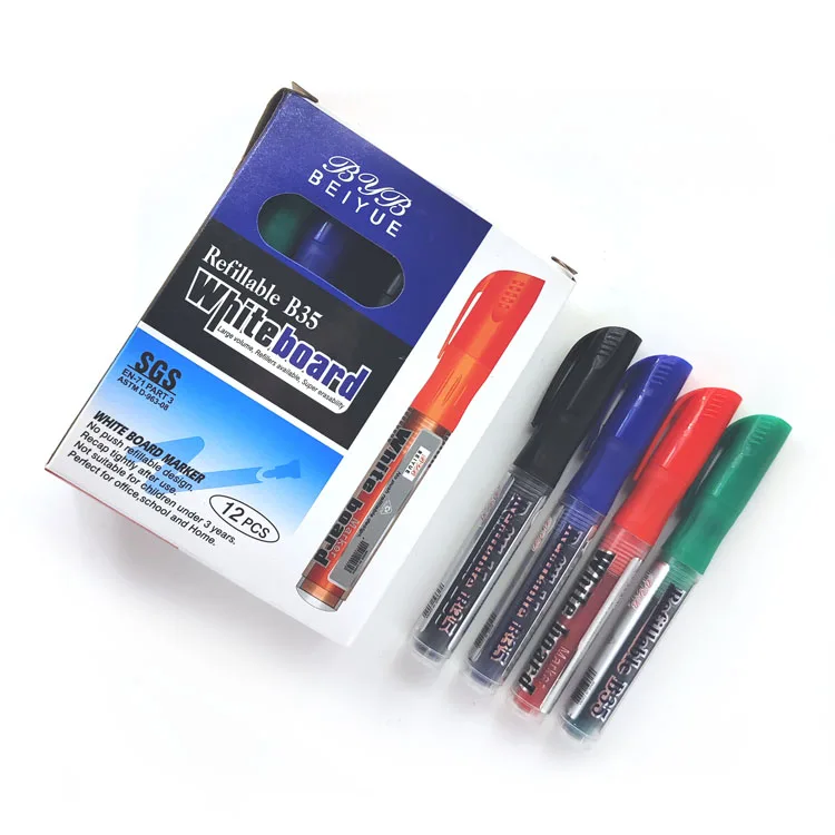 Hot Selling Board Marker Refill Ink Refillable Erasable Whiteboard Marker For School and Office