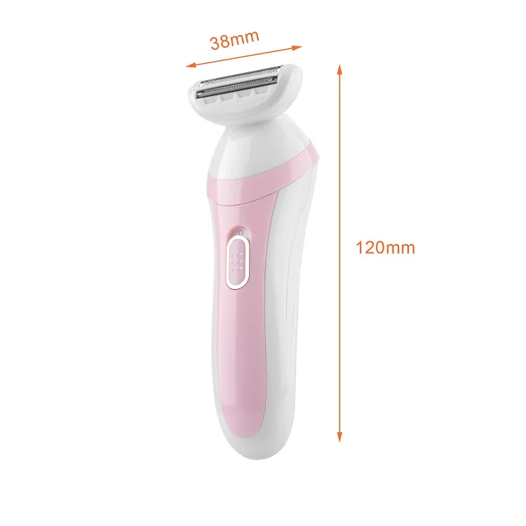 Battery operated Painless women hair removal Electric Razor pubic epilator hair trimmer Remover leg underarm facial lady Shaver