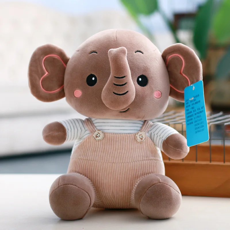 Lovely stuffed animal toys plush elephant