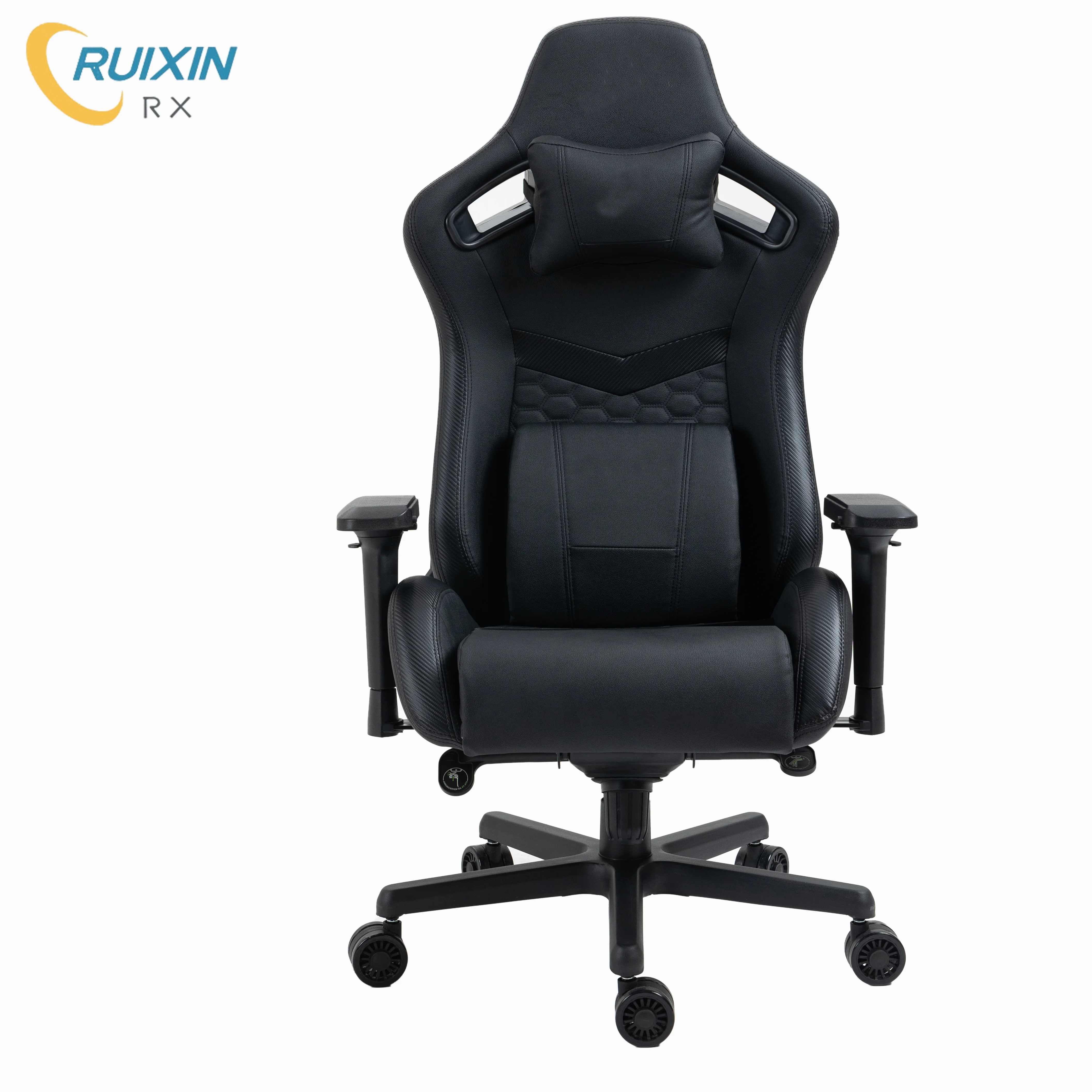 Настраиваемый ручной регулируемый спинка, вращающееся мягкое кожаное офисное кресло, семейное кресло для электронных спортивных игр