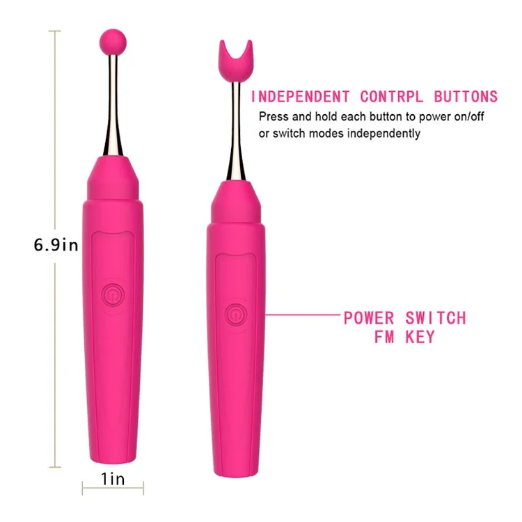 10 kinds of strong vibration mode Rechargeable IPX7 waterproof sex female vibrator nipple and vagina massager sex toy for women