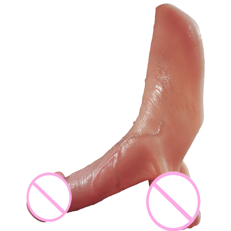 Large Adult Silicone Dildo Real Skin Artificial Penis with Strong Suction Cup Huge Big Size for Adult Sex Use