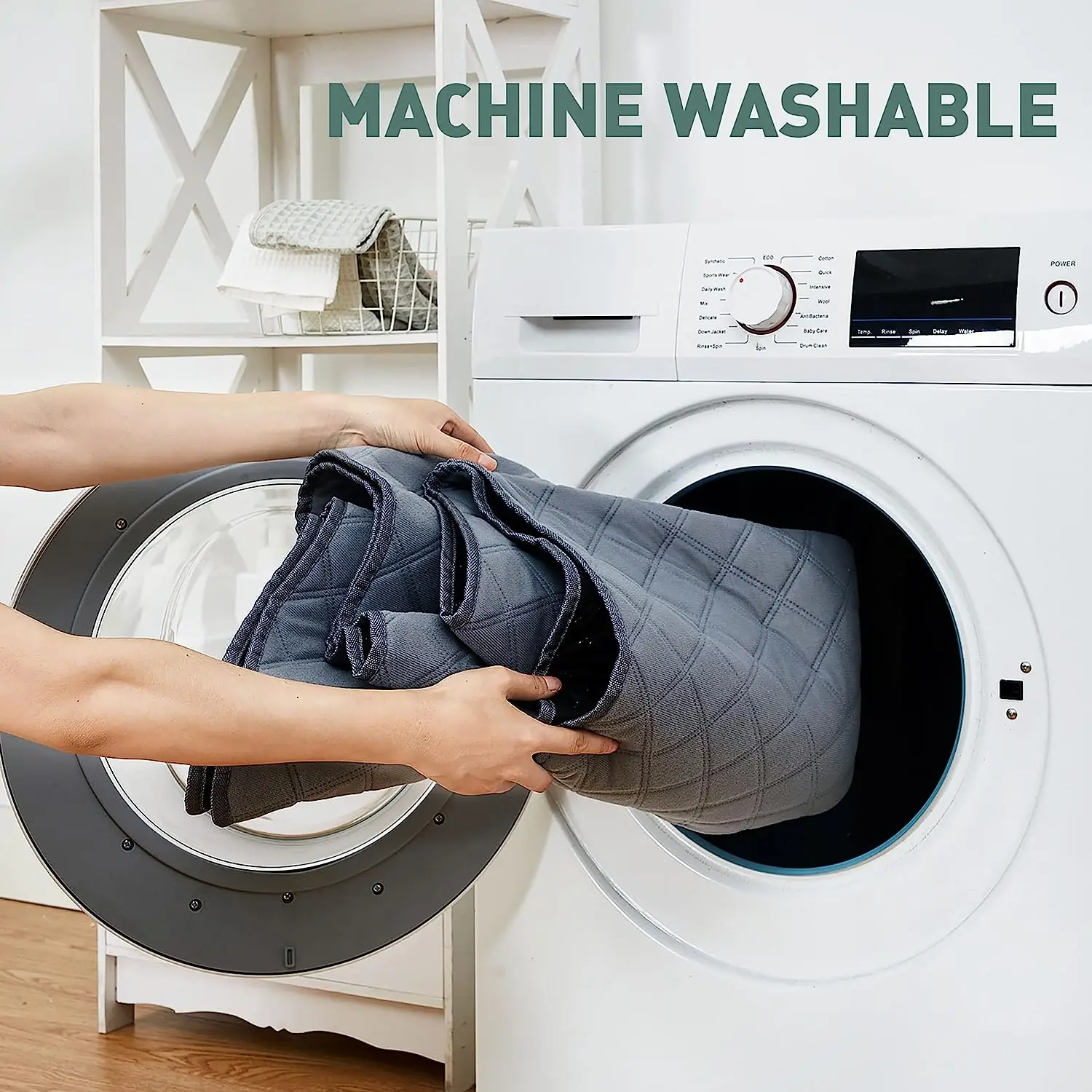 Puppy Quick-Drying Potty Pad Non-Slip Waterproof Extra Absorbent Washable Reusable Pet Pee Pad for Dog Training