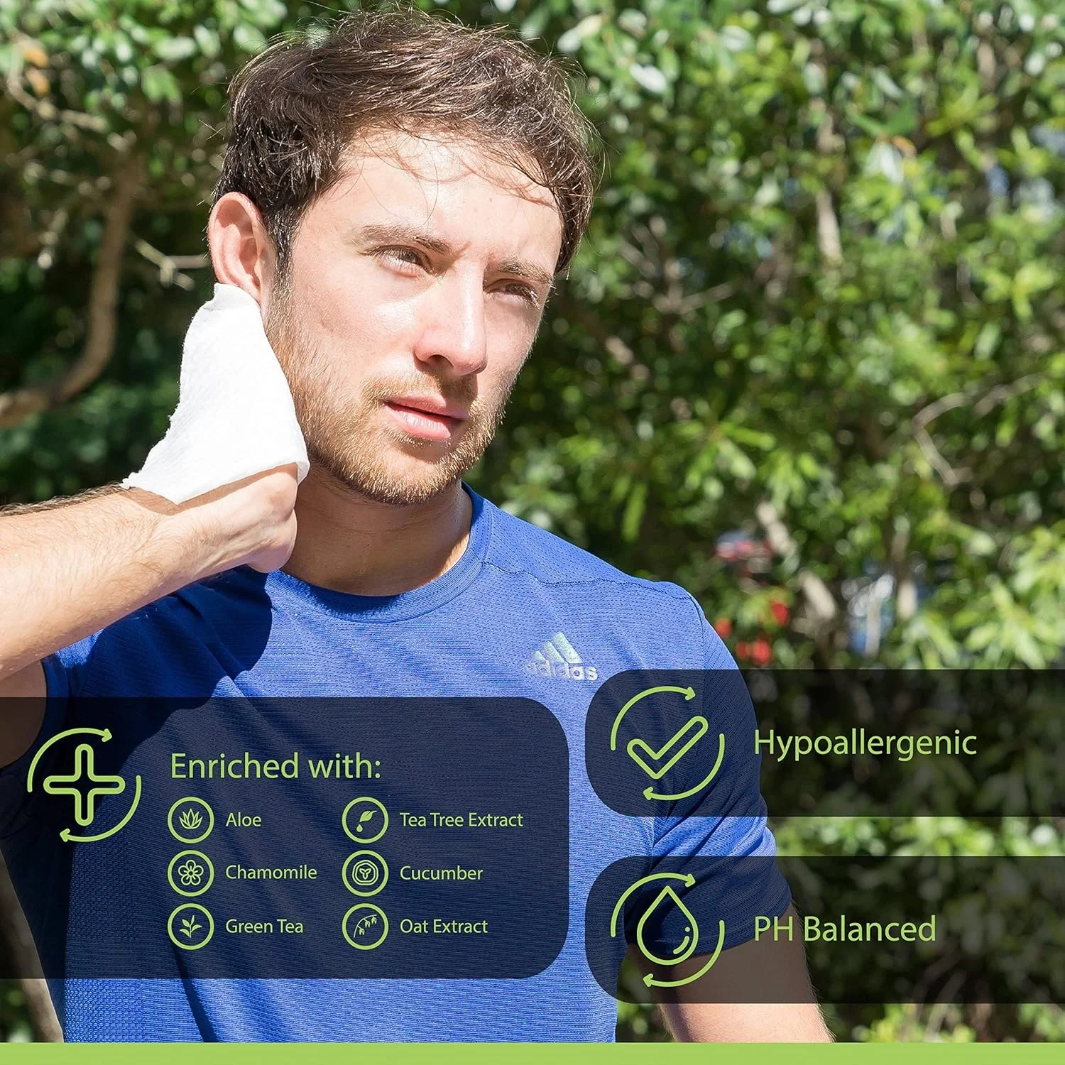 Individually Wrapped Natural Organic Bamboo Wipes 100% Biodegradable Body Wipes