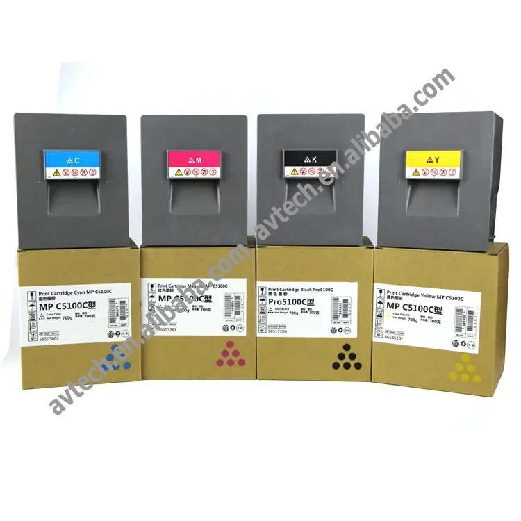 Совместимый Новый Тонер ricoh 5100 pro c5100s C5110s оригинальный картридж