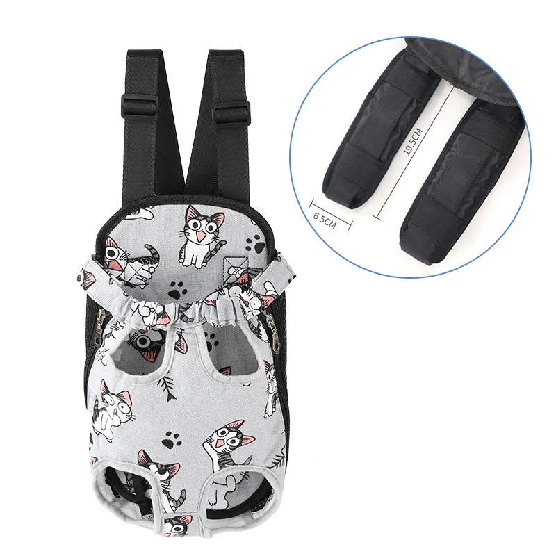 Customized Pet Backpack Carrier Portable Backpack Dog Out Ventilated Breathable Washable Bike Outdoor Pet Dog Bag Carrier