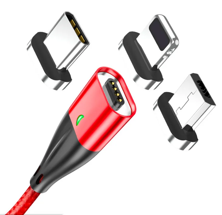 Нейлоновый Плетеный micro USB-кабель для быстрой зарядки с ЖК-дисплеем напряжения и тока