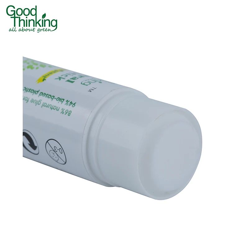 Custom 40% recycled paper glue stick,office suppliers eco-friendly adhesive glue stick