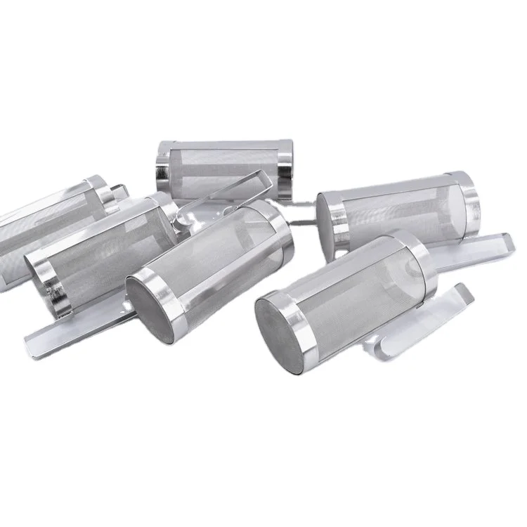 50 100 200  micron stainless steel mesh basket strainer beer brewing grain bucket filter