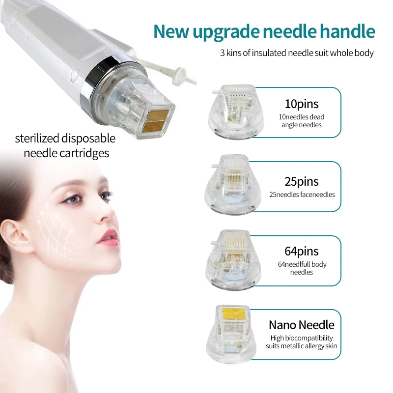 KES Portable Micro Needle Fractional Rf Facial Lifting Machine Fractional RF Microneedle for Face Treatment