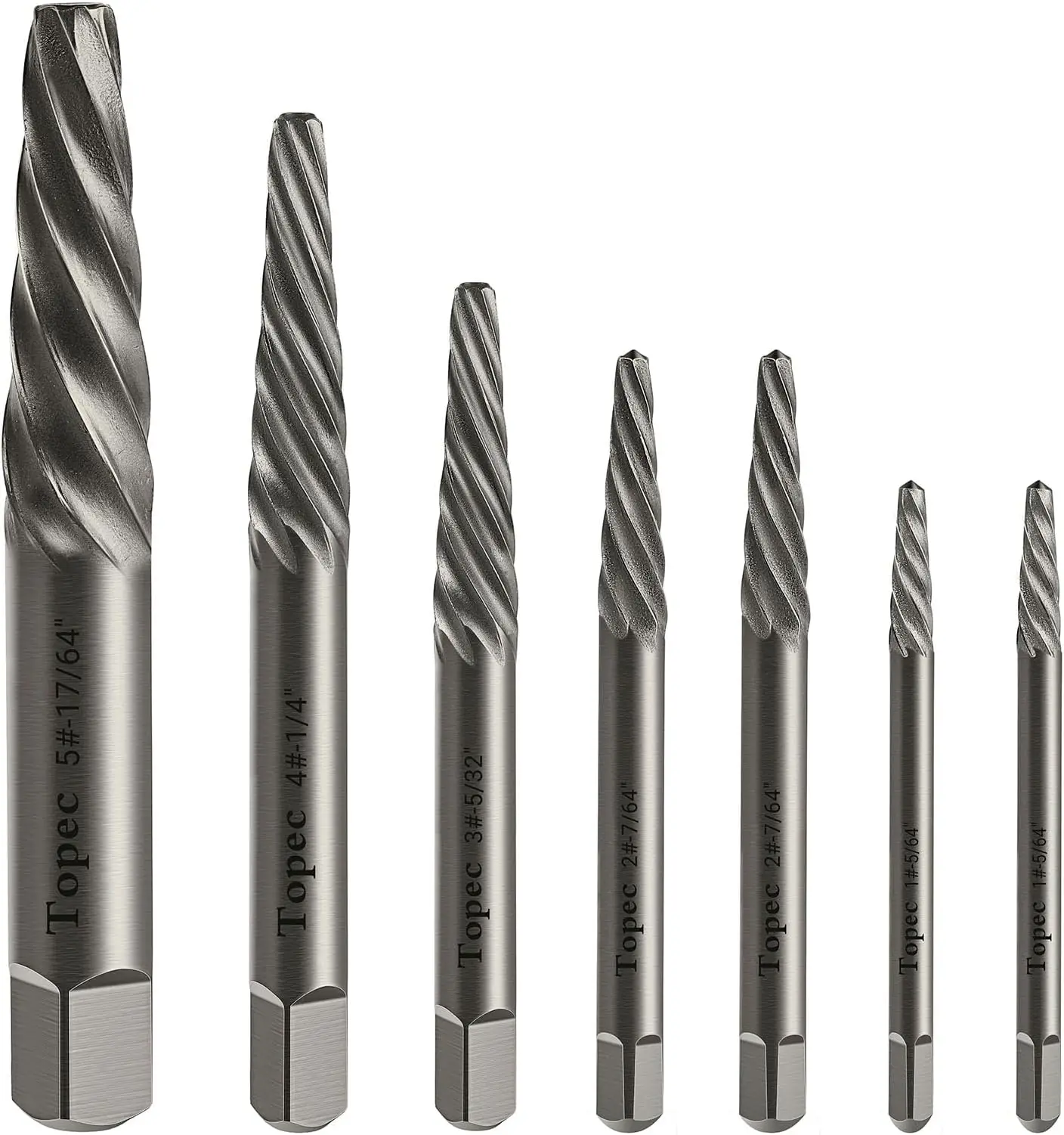 PEXMIENTAS Screw Extractor Water Pipe Broken Pipe Extractor Screw Remover broken Bolt Remover broken Pipe Removal Set