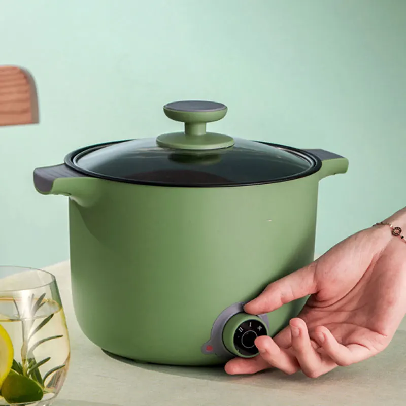 OEM top quality kitchen small appliances cooker frying  omelette pan mini electric skillet deep round electric frying pan