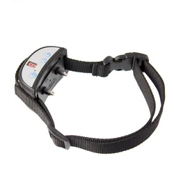 LED Display Sensitivity Adjustable no bark Dog Training Collar For Dog Anti Bark  With 4LR44 Battery  Nylon Belt