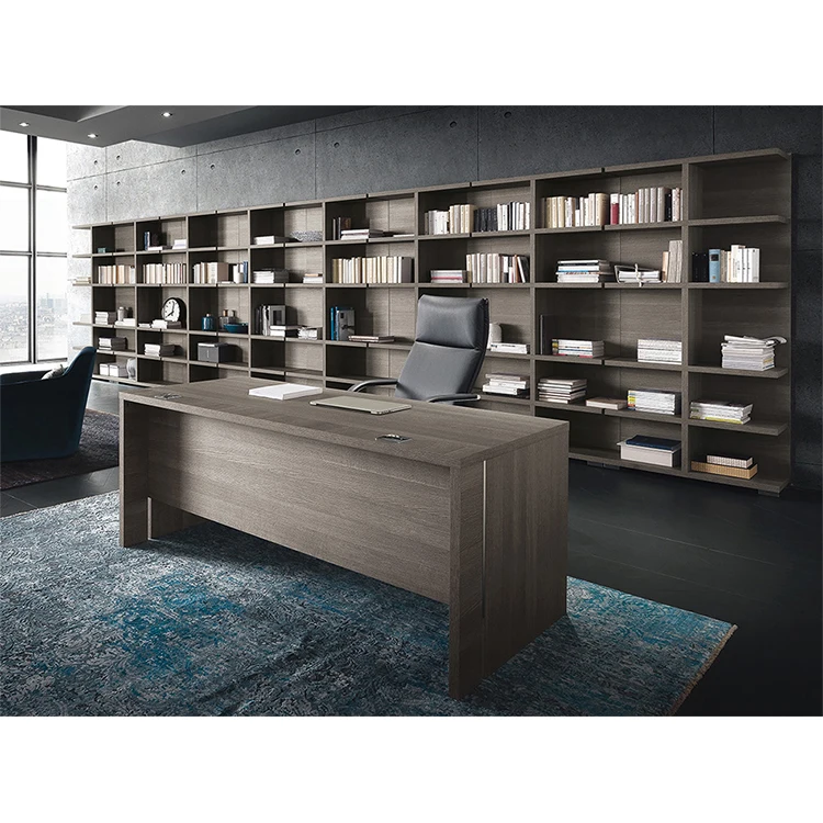 Modern wall library bookshelf  tall ladder book case wooden book case