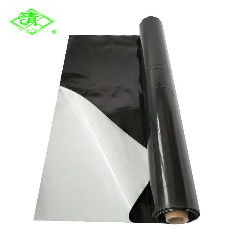 Anti-UV thickening Silage sheet Tear resistance Black And White Panda Silo Film exported to Russia