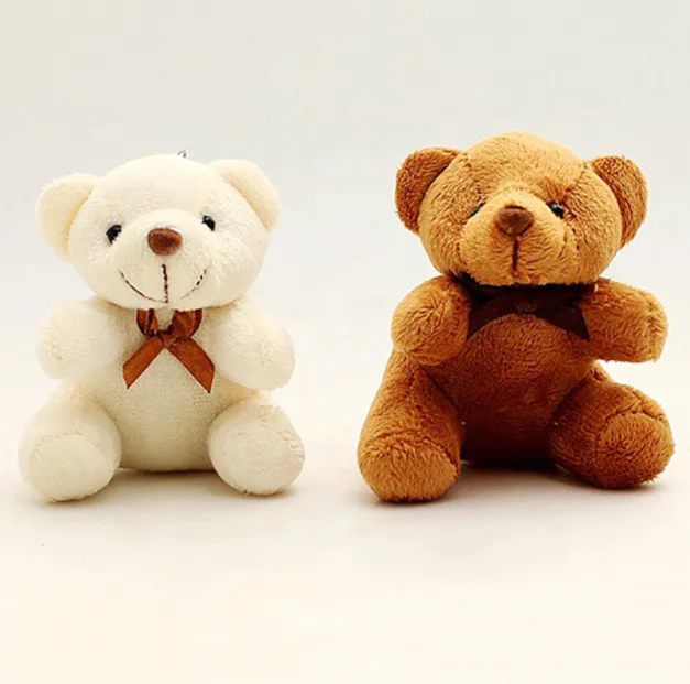 2019 Small Bear Stuffed Animals PlushToys / Kawaii Plush Soft Toys Keychain Baby Doll Christmas Gift/plush bear for Children toy