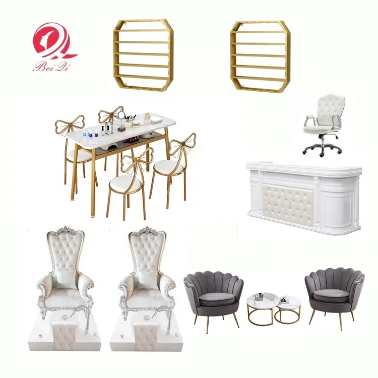 Wholesale salon furniture portable manicure nail table station