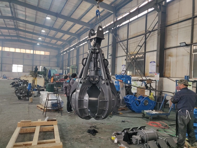 Лучшая цена, высококачественный Гидравлический Грейфер для древесины, экскаватор, Грейфер Для апельсиновой корки