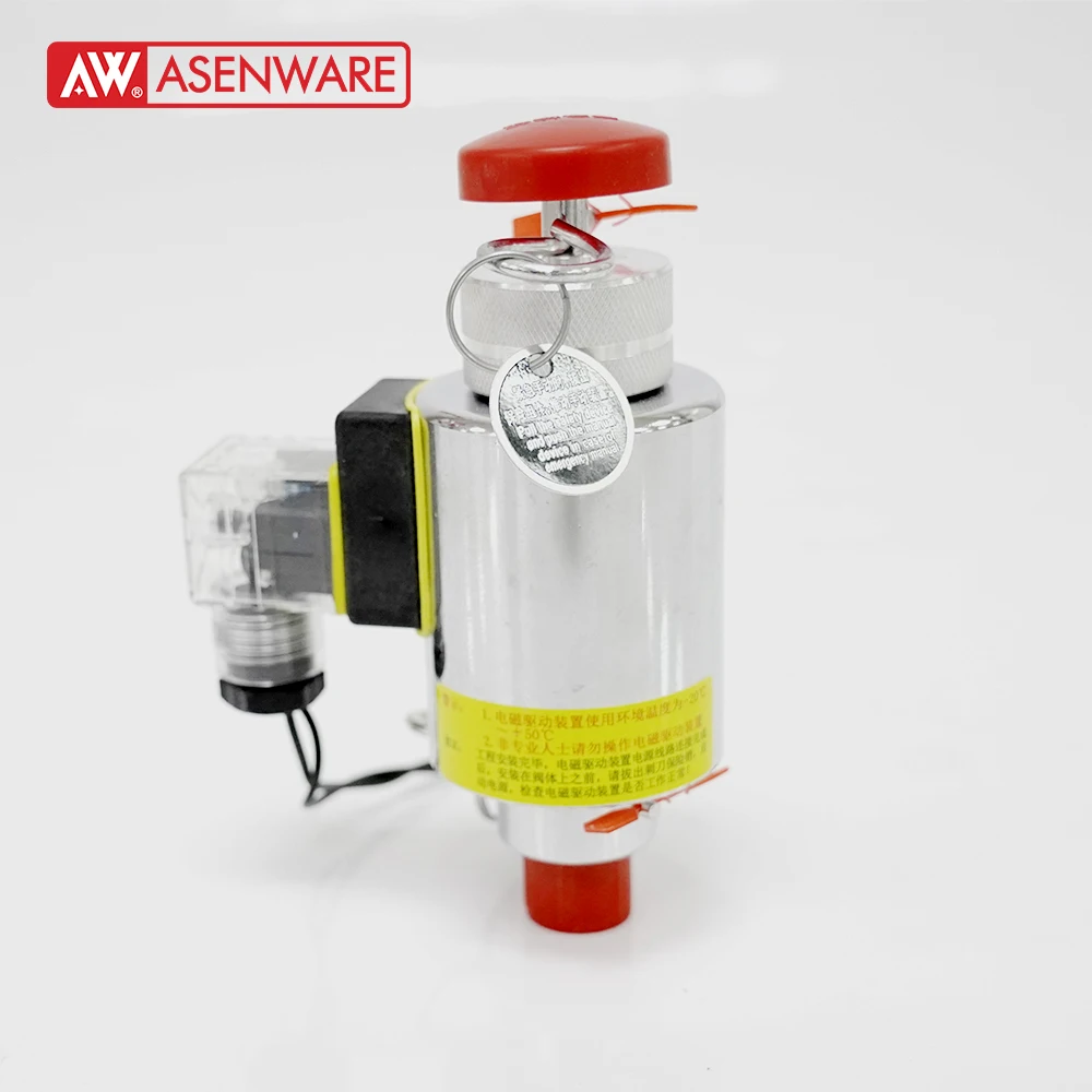 HFC227ea Cylinder FM200 Solenoid Valve for Fire Extinguisher