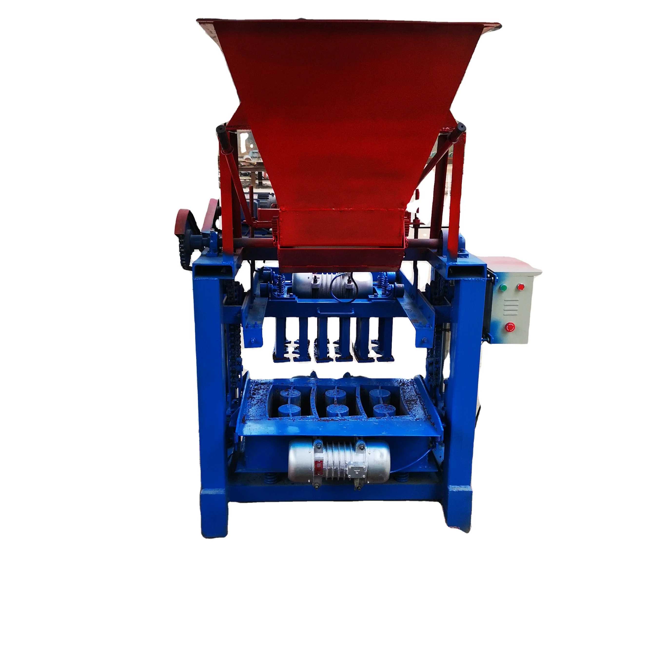 Recycled Plastic Bricks Ivory Coast Lowest Price Stone Semi-Automatic Brick Making Machine For Sale