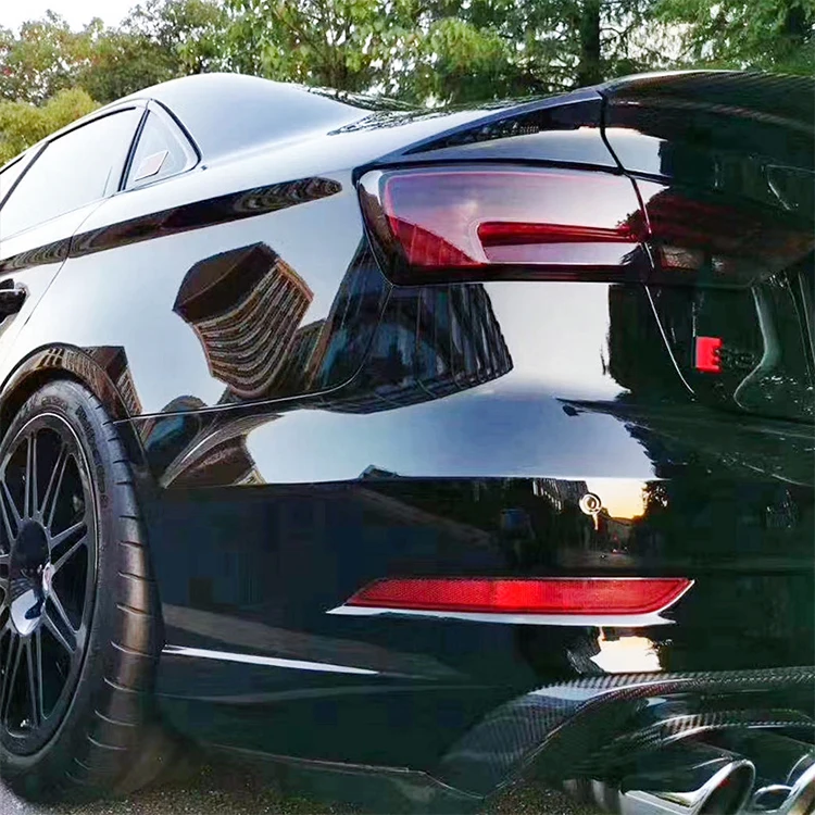 High gloss Car Wrap Vinyl Black TPH Films self healing not yellow 5 years Car Body Black PPF Paint Protection Film