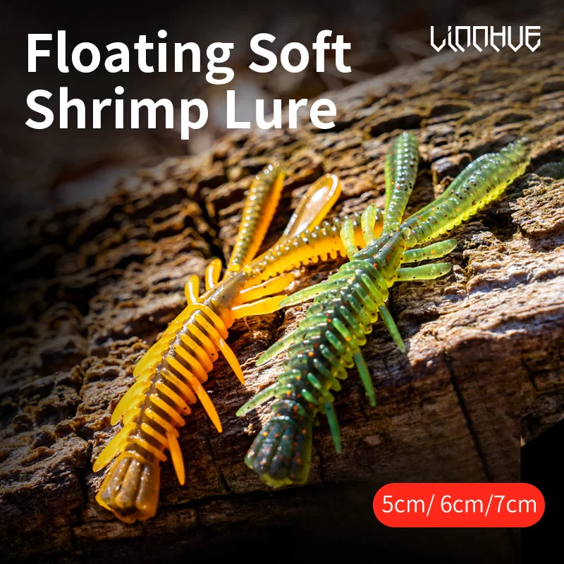 LINNHUE Silicone Skirt Pike Streamer Spinner bait Trailer Rubber Slider Shrimp Lure Jig Lures Squid Skirts Seawater Fishing