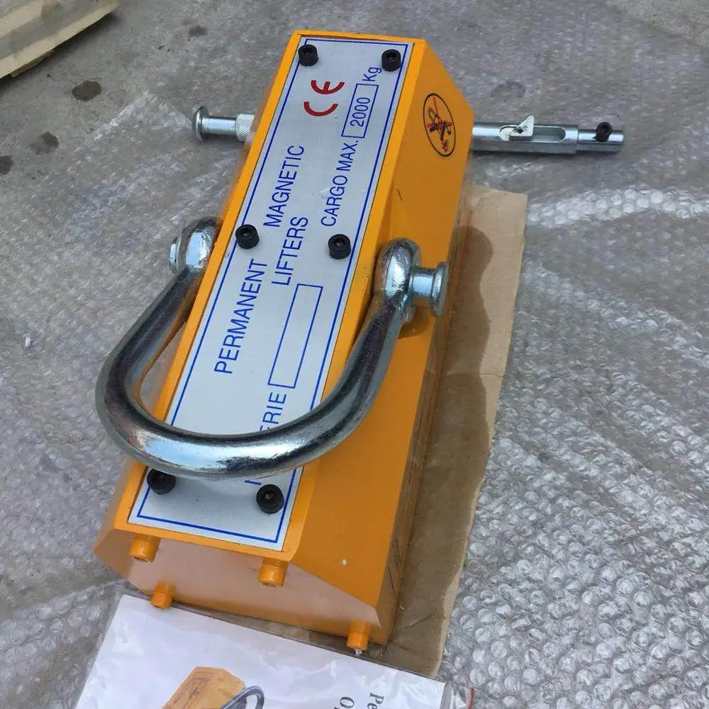 
Industry Heavy duty remote lighting crane 1 ton Magnet Lifter 500kg 