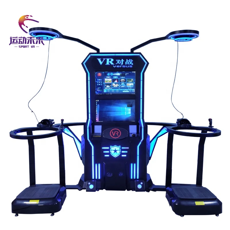 SportVR интерактивный Аркадный Игровой Автомат VR Walking Platform Station 2 игроков симулятор стрельбы